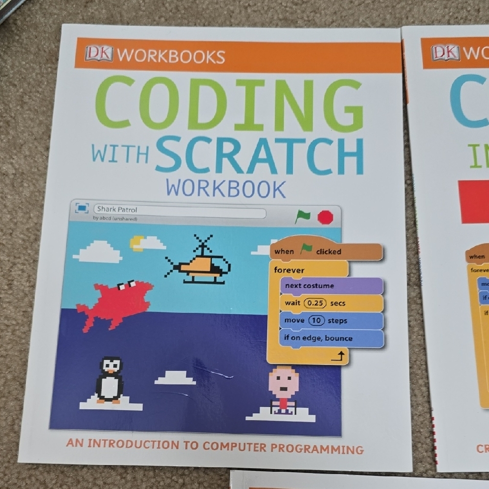 DK Workbooks Computer Coding with Scratch Set - Picture 2 of 8